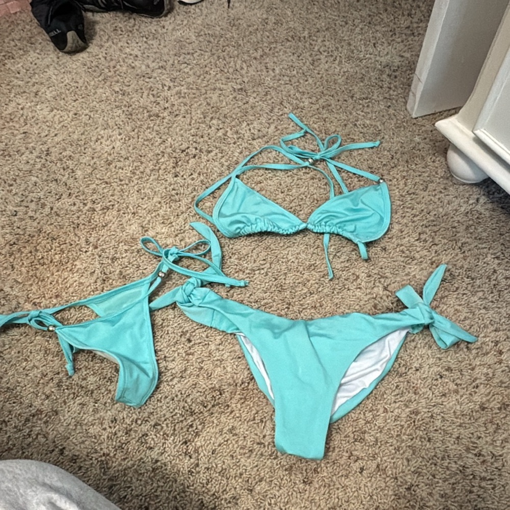 Turquoise Bikini Set